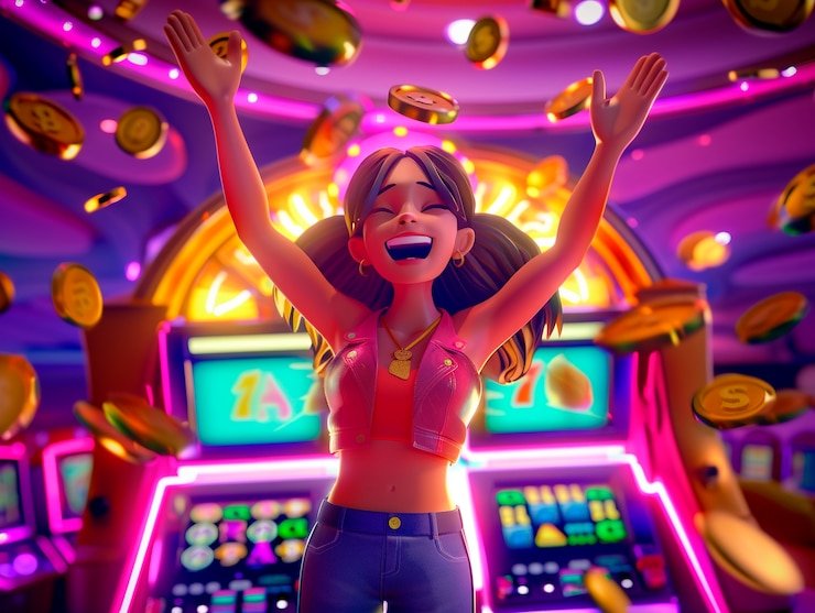 Hot Pot hand dealt to player on republik77 slot showing card values