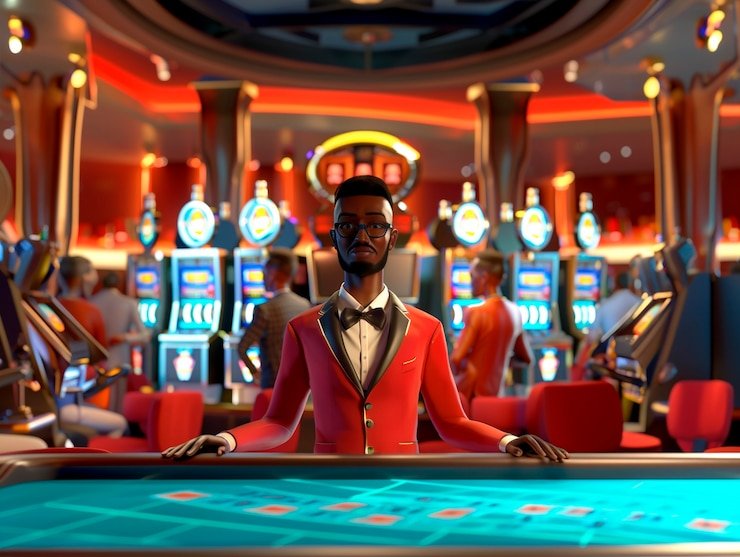 Live roulette — real-time wheel and betting layout Roulette wheel spinning in live-dealer studio with betting grid